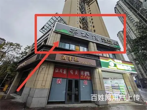 （达州铺源网）西外西晶美食街临街二楼310㎡茶楼转让 - 图片 1