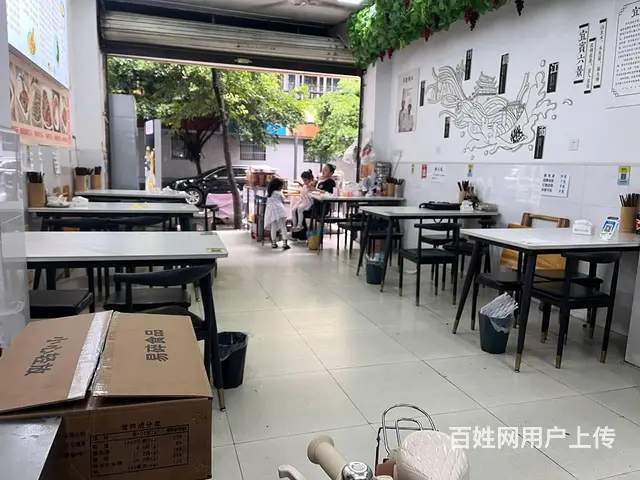 S万人社区临街餐饮旺铺转让（外摆，水电气全通） - 图片 5