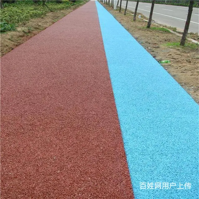 凉山州彩色透水混凝土材料厂家 压花地坪 压模地坪 - 图片 3