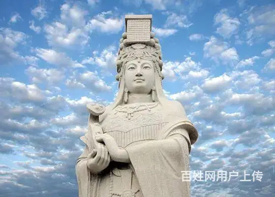 人物雕塑，石雕妈祖 - 图片 3