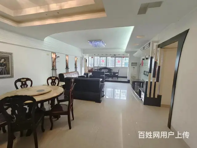 莲前怡富花园，电梯高层大三房出租5000元，有锁 - 图片 2
