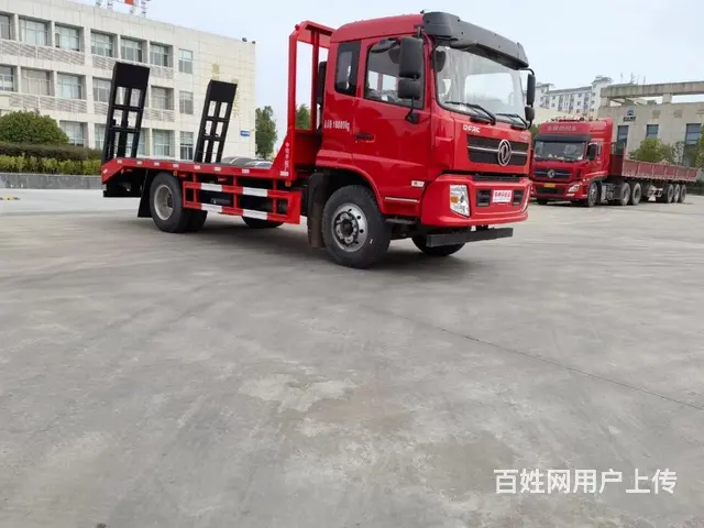 东风福瑞卡平板车 平板车挖机运输车 厂家优惠大降价 - 图片 2