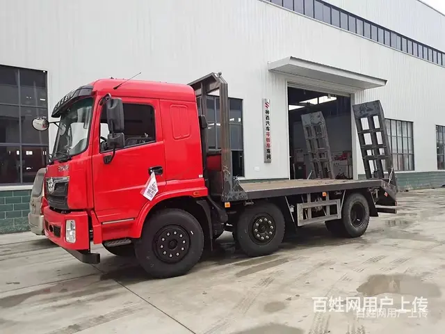 板长含斜坡6.5米挖机平板拖车 包上户 - 图片 4