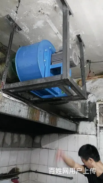 香洲油烟管道厨房抽油烟风机净化器安装烧烤排烟系统 - 图片 5