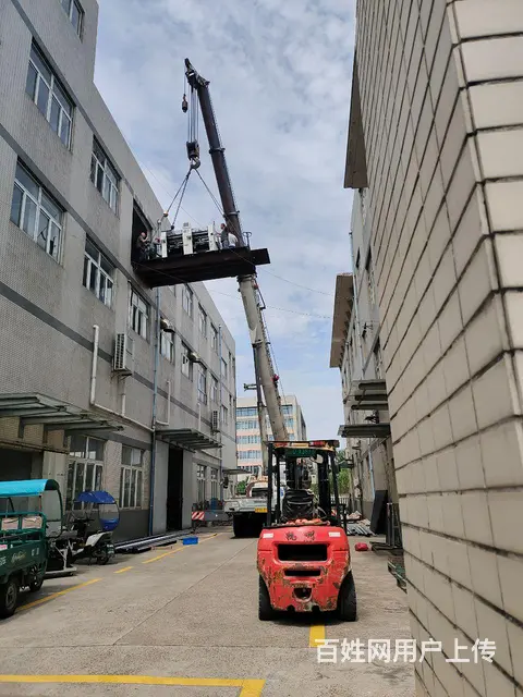 常州鸿运起重吊装 叉车吊车出租 设备搬运 - 图片 1