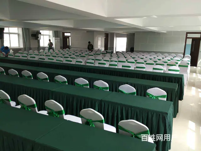 广州黑色桌布出租，蓝色桌布出租，墨绿色桌布出租 - 图片 1