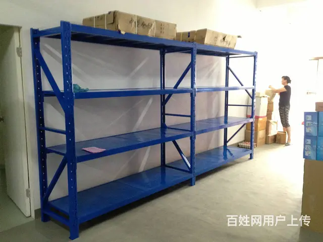 回收仓储货架阁楼平台旧二手货架 - 图片 1