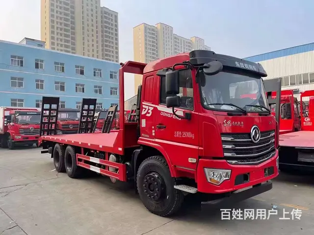 东风D3单桥挖机平板车 150挖机拖车 - 图片 6