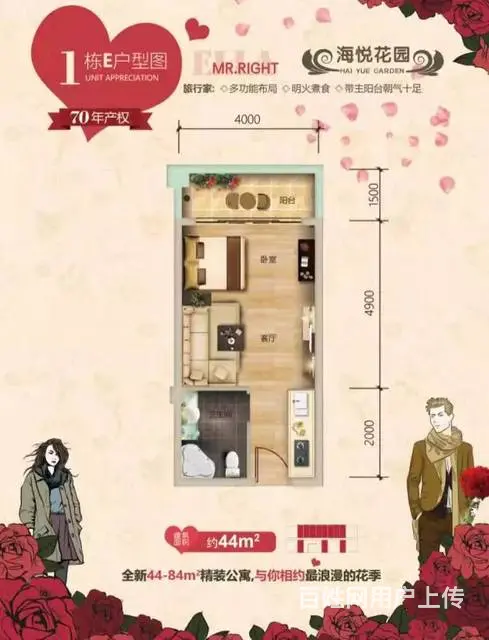 近市场，大学城，单身公寓~三房住宅 - 图片 3