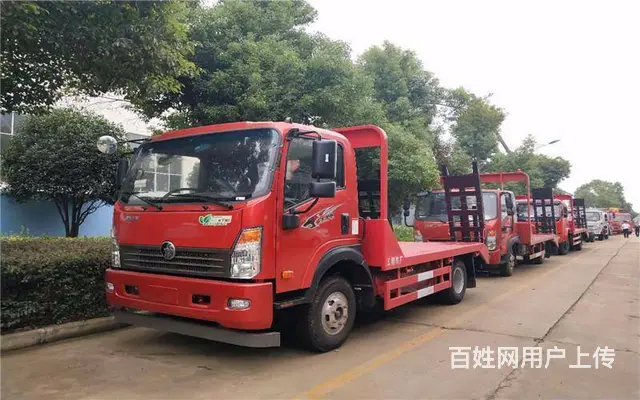 宜春　重汽王牌平板拖车 拖6吨-15吨挖机平板车 - 图片 3