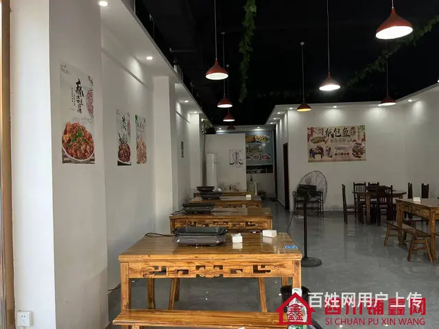 （四川铺鑫网）巴州区回风香榭林125平餐饮店转让 - 图片 5