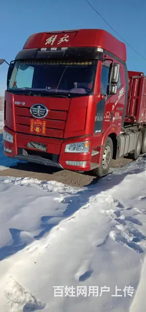 解放j6p 半挂车 仓栅式 国5 - 图片