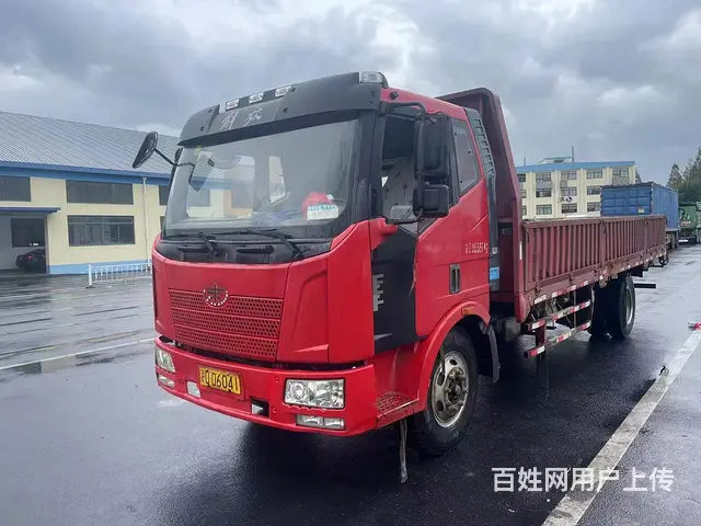 解放 平板车 国4 价格便宜 6.8米平板 - 图片 1