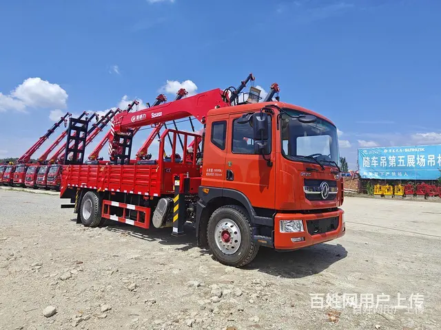 东风多利卡8吨多功能随车吊 厂家报价一步到位 - 图片 1