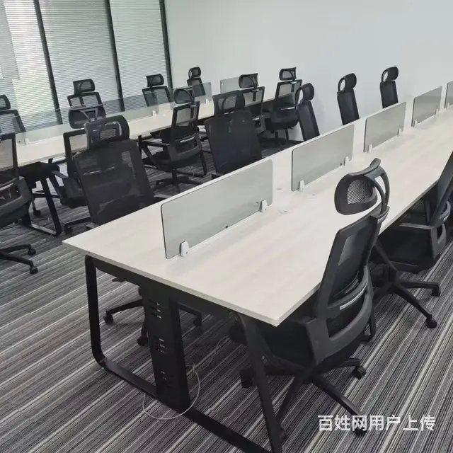 低价出售实木老板桌，员工桌椅会议桌椅沙发包送装 - 图片 2
