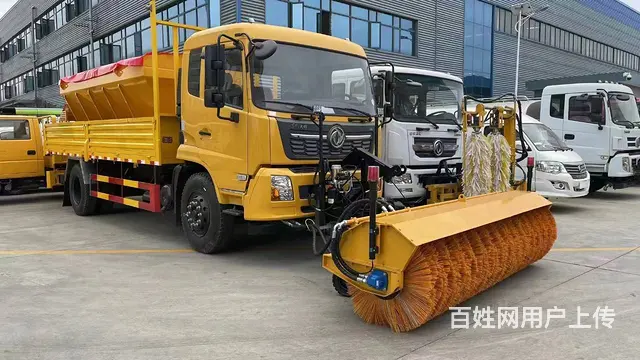 淮南雪铲雪滚除雪车 车载扫雪刷除 除雪设备厂家直供 - 图片 4