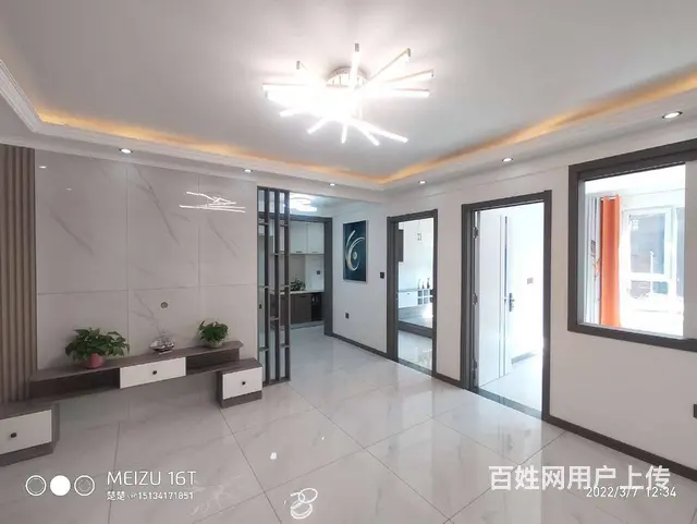 太和区政府富华逸墅电梯2楼62平三阳格局精装地暖可贷款！ - 图片 2