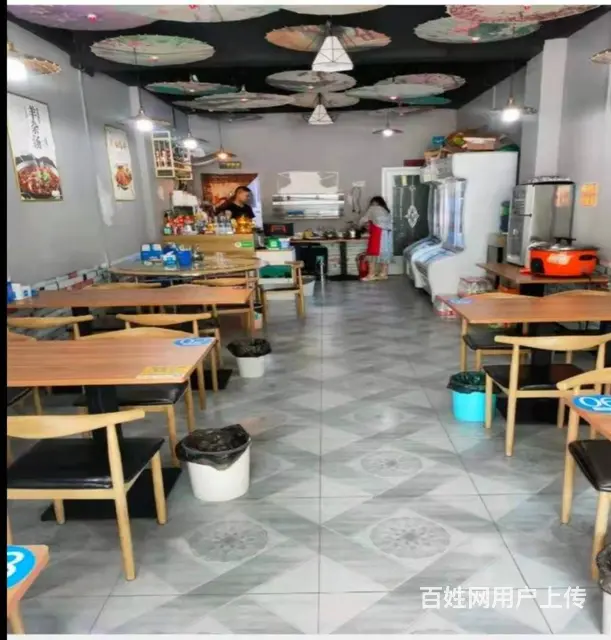 固始县蓼城大道华联超市斜对面100平餐馆转让 - 图片