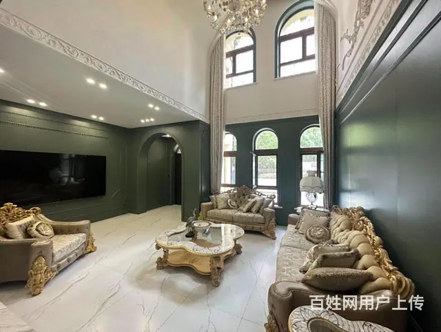 上新玫瑰湾拢岸别墅 独立车库 法式轻奢 富兰帝期家私 - 图片 3