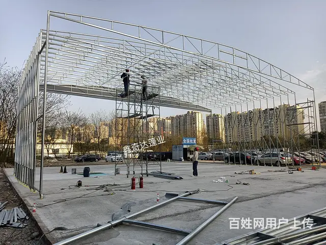 成都商家供应移动推拉雨棚 折叠遮雨帐篷 电动伸缩棚 - 图片 6