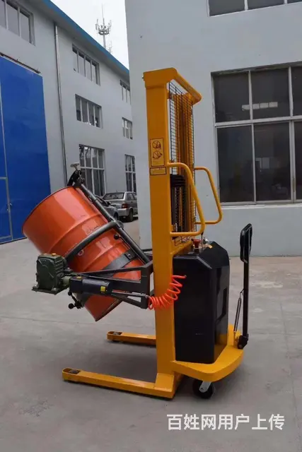 叉车油桶夹具手推油桶车油桶搬运车油桶倒料车质保一年 - 图片 12