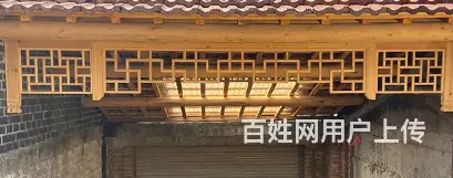 四川成都实木挂落榫卯花格挂落 - 图片 8