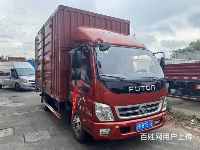 现低价转让2019年7月福田奥铃4.2米厢式货车 - 图片 3