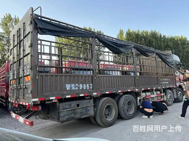 出售二手一汽解放JH6 9.6米高栏前四后八 国5 - 图片 4