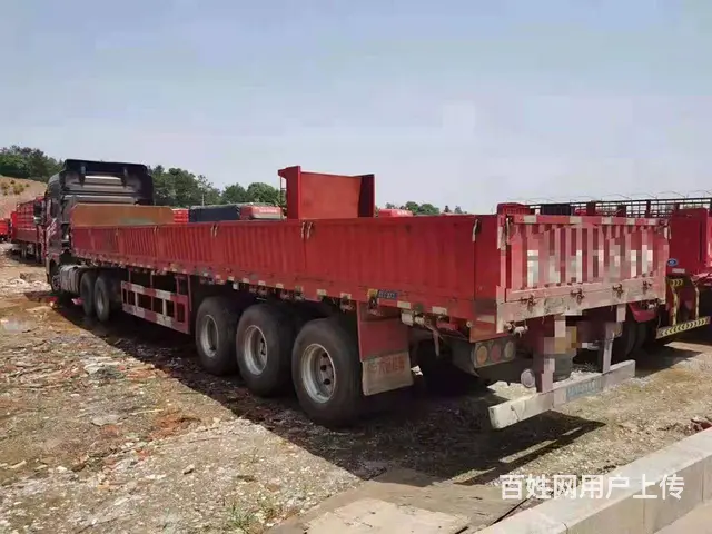 急售解放500马力JH6半挂车13米平板挂国五排放 - 图片 5