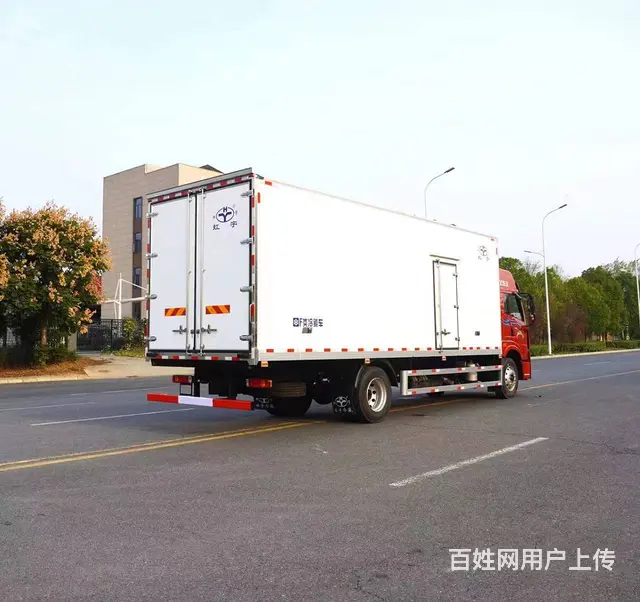 解放龙V高顶双卧7.8米冷藏车 全国送车可分期 - 图片 5