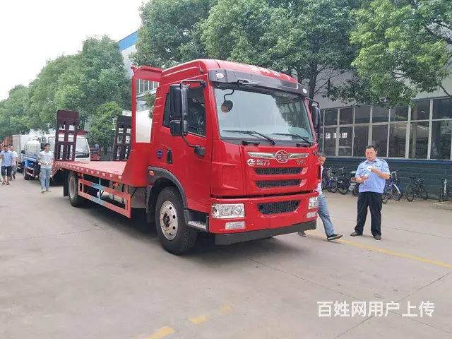 拉15吨解放单桥平板车 全国可分期 - 图片 1