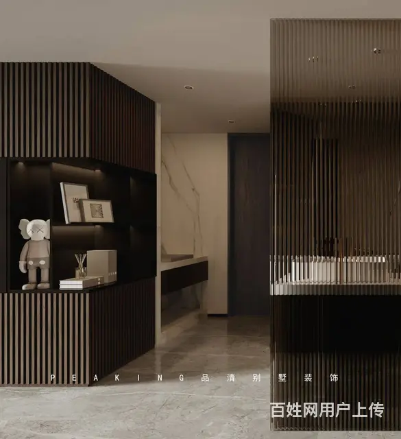 别墅案例分享 230极简新宅温润如泥土 - 图片 6