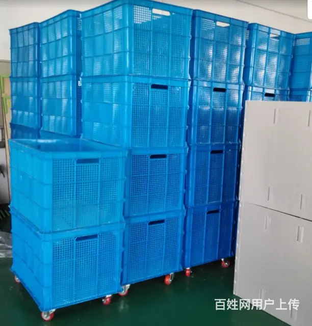 沈阳二手塑料筐错位筐双色颠倒筐周转箱 - 图片 9