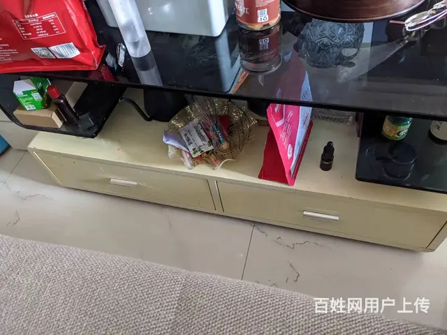 超低价转让茶几电视柜、床和床垫 - 图片 3