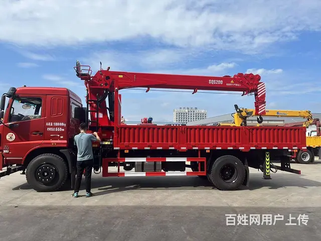 东风F5单桥200马力6.3吨随车吊 收售二手吊车 - 图片 2