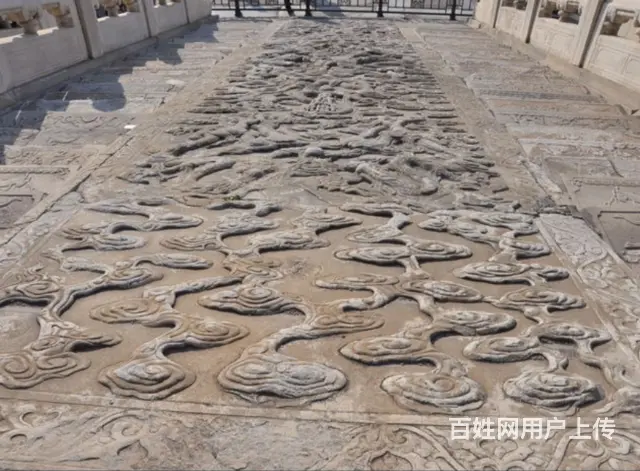 祥云纹石雕#仿古建筑雕刻 - 图片 1