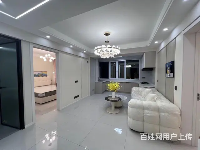 竹林金地华府电梯黄金10楼 三阳格局两室一厅 精美家具 - 图片 5