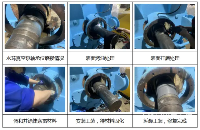 新型技术修复真空泵轴承位磨损 - 图片