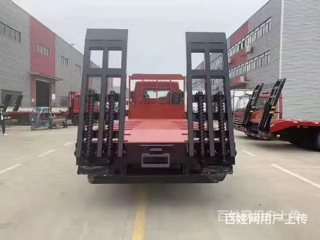 厂家急售程力牌东风后八轮挖机平板车包送上门 - 图片 1