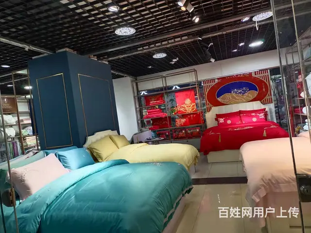 位置优越  三门峡市湖滨区国际商贸城140平家纺店转让 - 图片 1