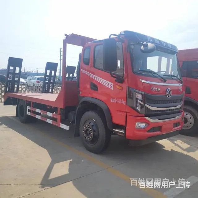 国六黄牌单桥平板车 平板拖车 图片报价 - 图片 2