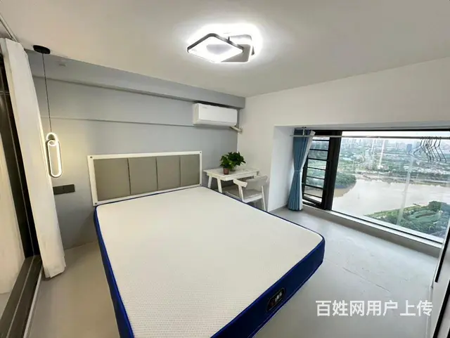 全新！能看河景的loft，两室一卫，隔音好，纯纯河景房火炬村 - 图片 9