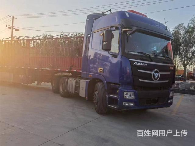 二手欧曼gtl牵引车 国五 460马力带13米花篮的图片