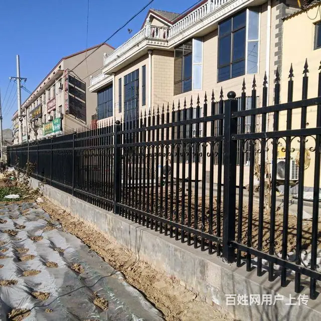 工地用临时护栏 工业厂房围墙栏杆 - 图片 1