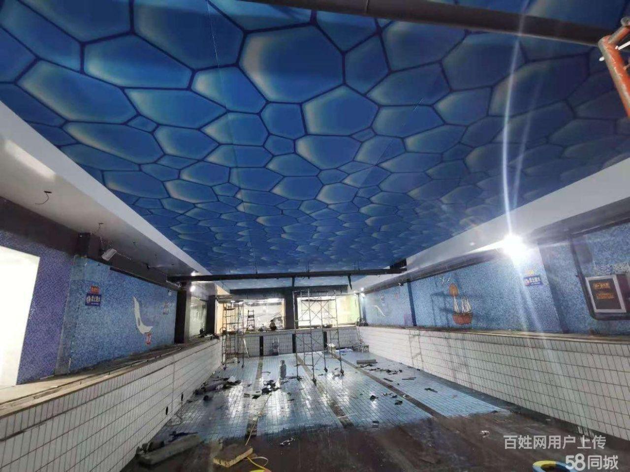 软膜天花厂家承接黄岛 胶州 胶南软膜天花吊顶 广告