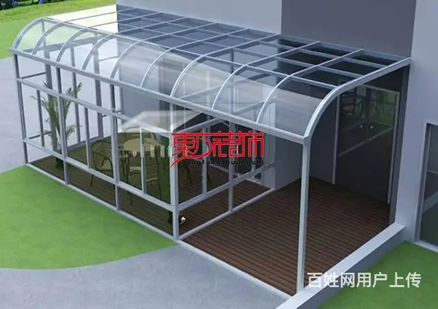淄博阳光房设计生产厂家凉亭设计施工雨棚葡萄架遮阳棚 - 图片 8