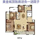 黄金城复式带附一层院子，单价8400起 普通住宅 毛坯房
