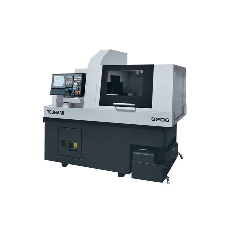 日本津上焊枪嘴车铣复合加工s206a六轴数控走心机