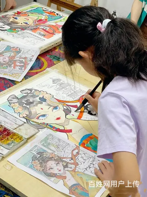 （玖玖）经营中多年老店美术,书法,英语培训学校转让 - 图片 1