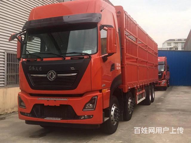 新款低价出售9.6米东风天龙厢式货车首付上路的图片